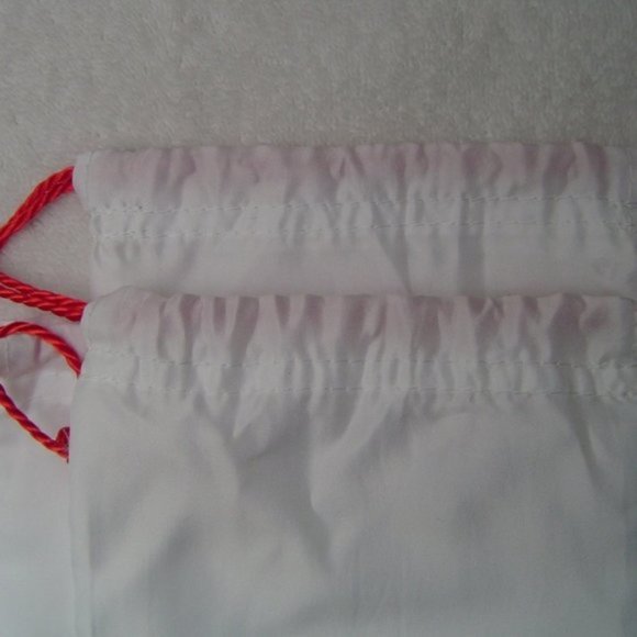 NEW AUTHENTIC COACH 4 WHITE SMALL SATIN COACH BAGS… - Picture 3 of 7